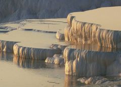 Pamukkale bei Sonnenuntergang