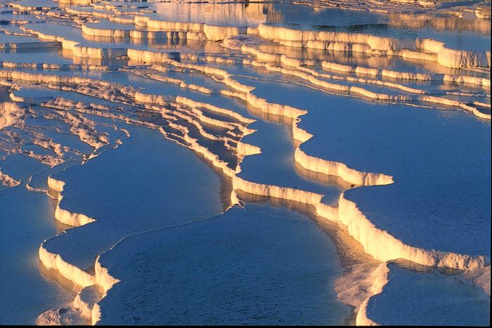 Pamukkale in der Türkei