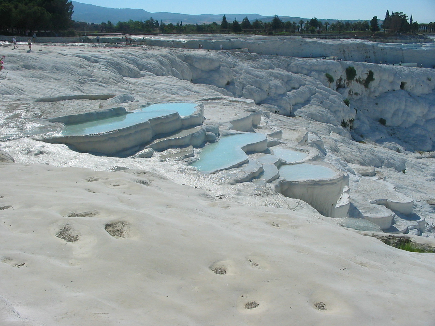 Pamukkale - Kalksteinterassen