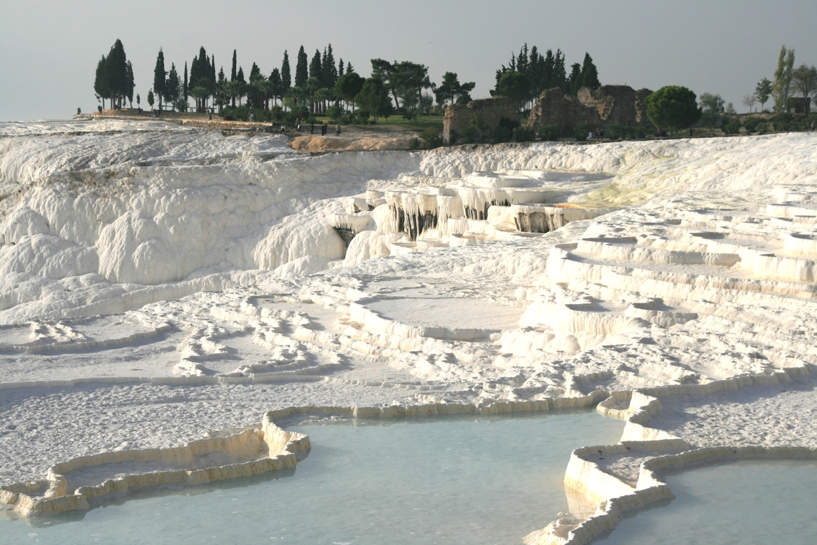 Pamukkale - Türkei - Kalkterrassen