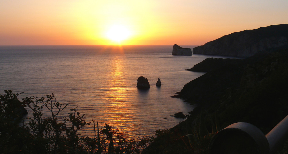 Pan di zucchero al tramonto