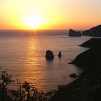 Pan di zucchero al tramonto