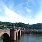 Pan-Foto Neckarbrücke