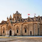 Panagia Church and Akdogan Mosque in Northern Cyprus  K.K. T.C