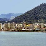 Panamá Altstadt beim Landeanflug