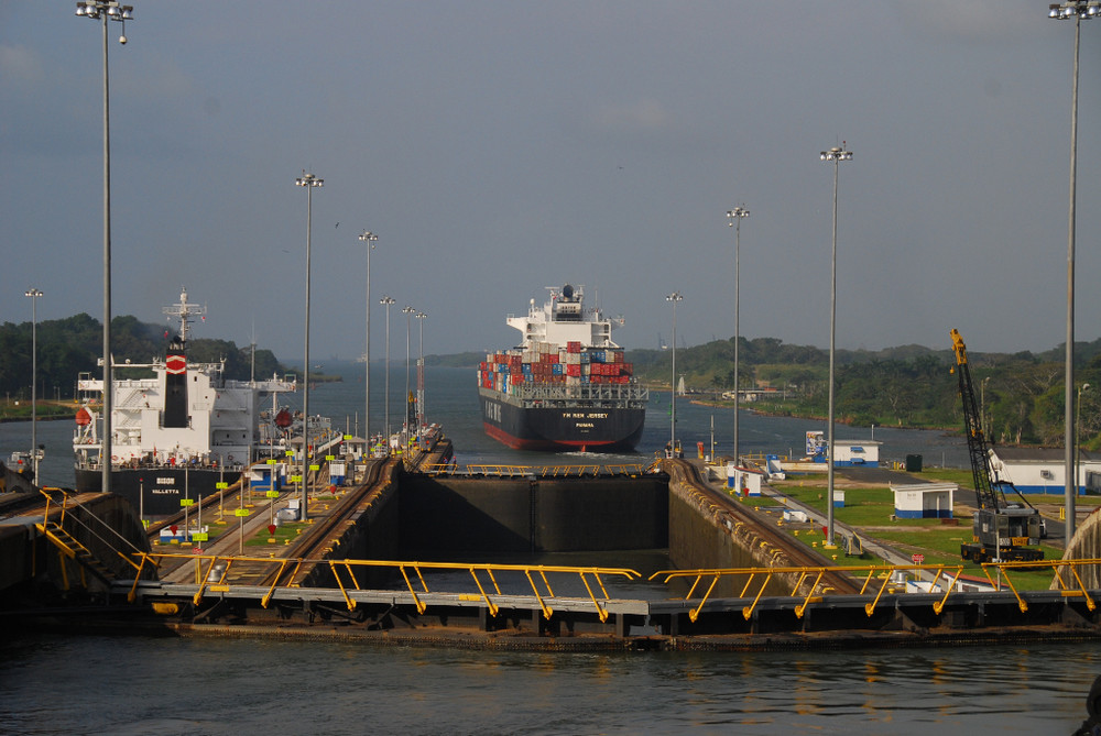 Panama-Canal; Gatún Locks