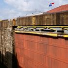 Panama Kanal. Alte Kanaldurchfahrt.