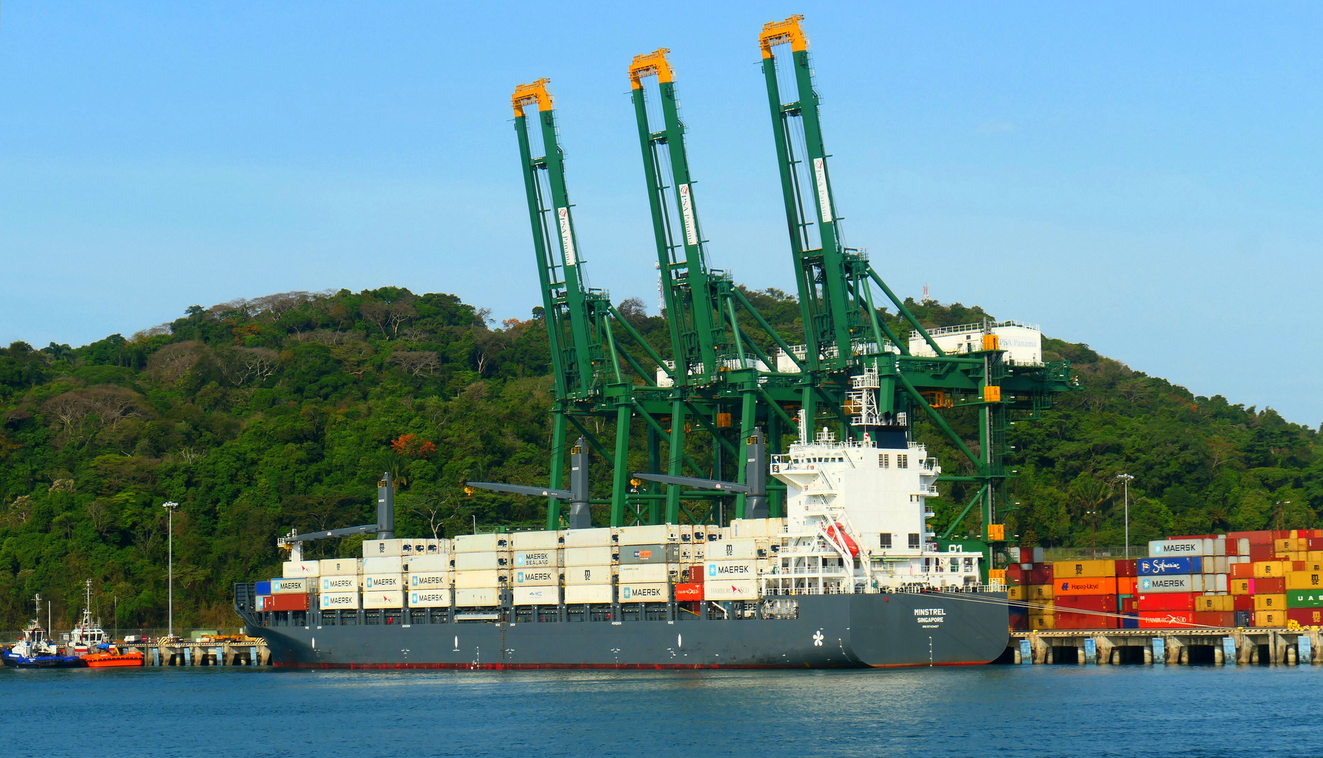 Panama-Kanal Container-Fracht