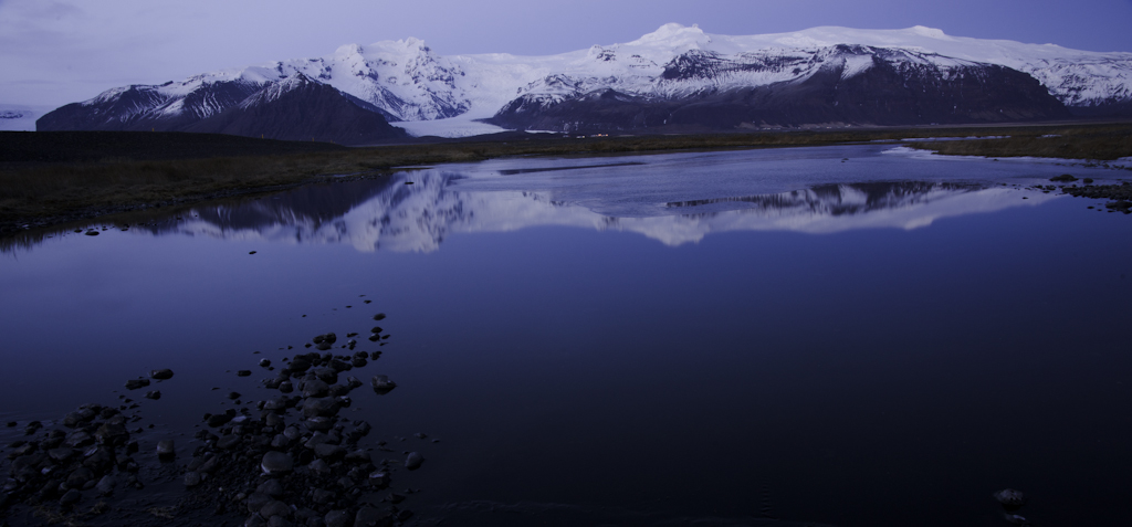 Panaorama Skaftafell, Island