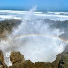 Pancake Rocks bei Sturmflut