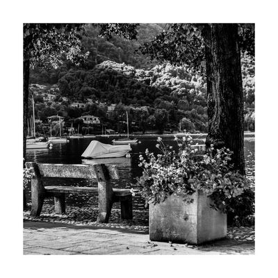 Panchina di piazza Lago