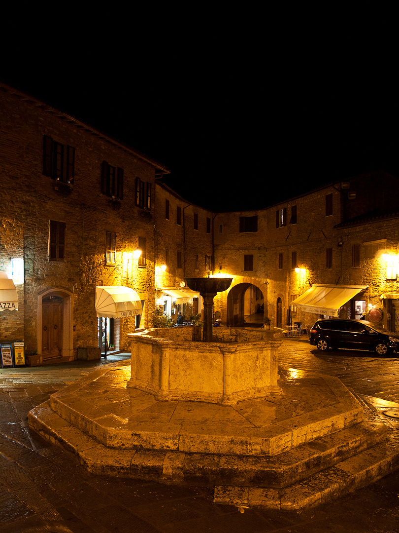 Panicale bei Nacht