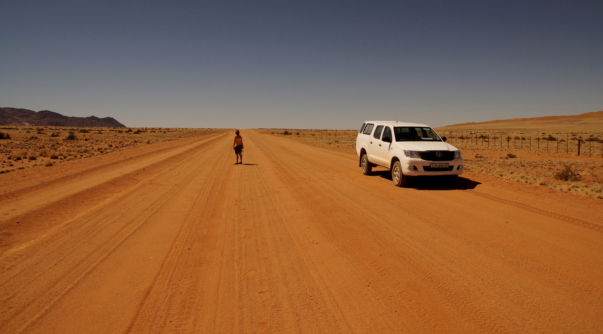 Panne in der Wüste Namib, Namibia