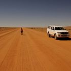 Panne in der Wüste Namib, Namibia