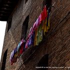 Panni stesi a San Gimignano