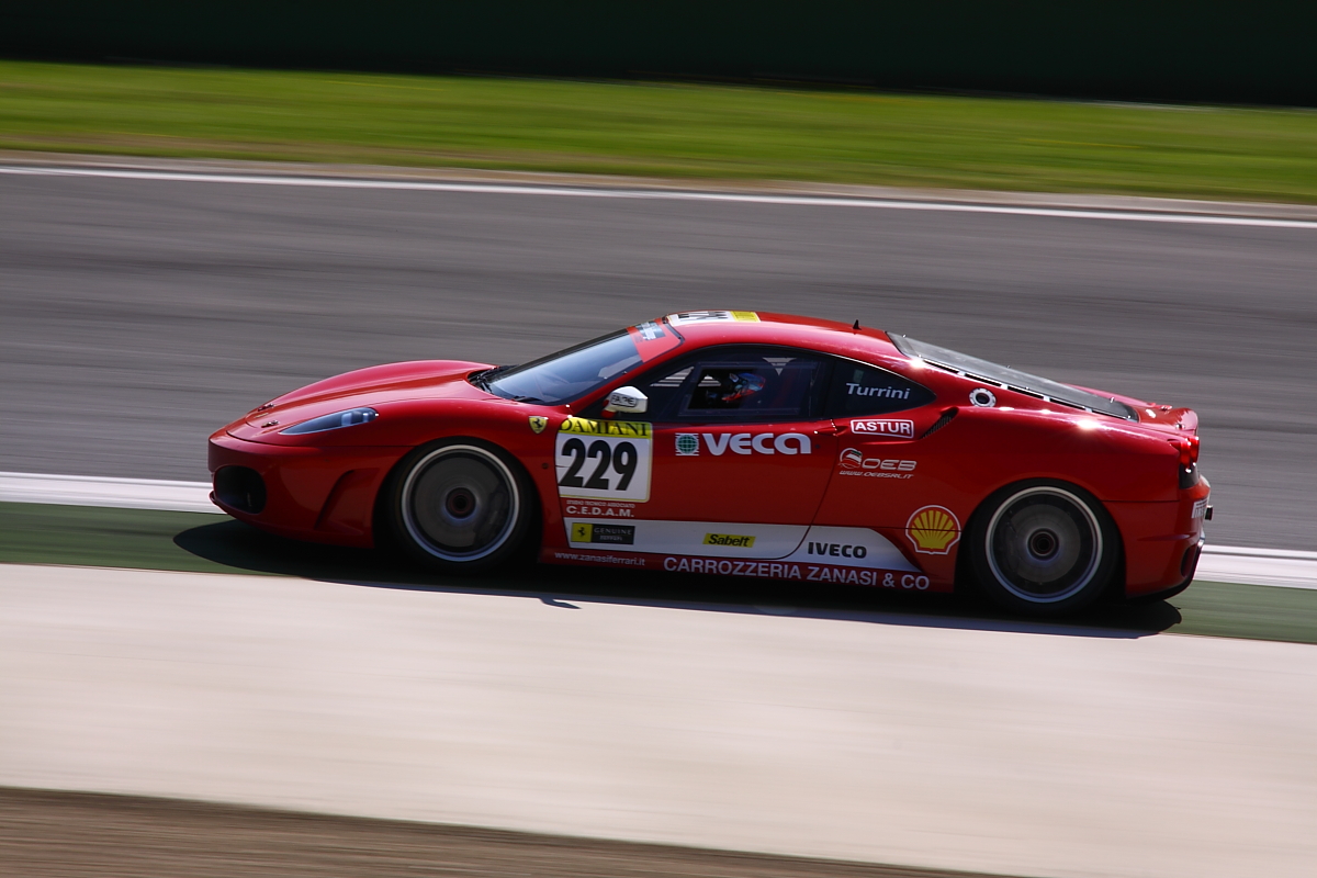 Panning all'autodromo di Imola