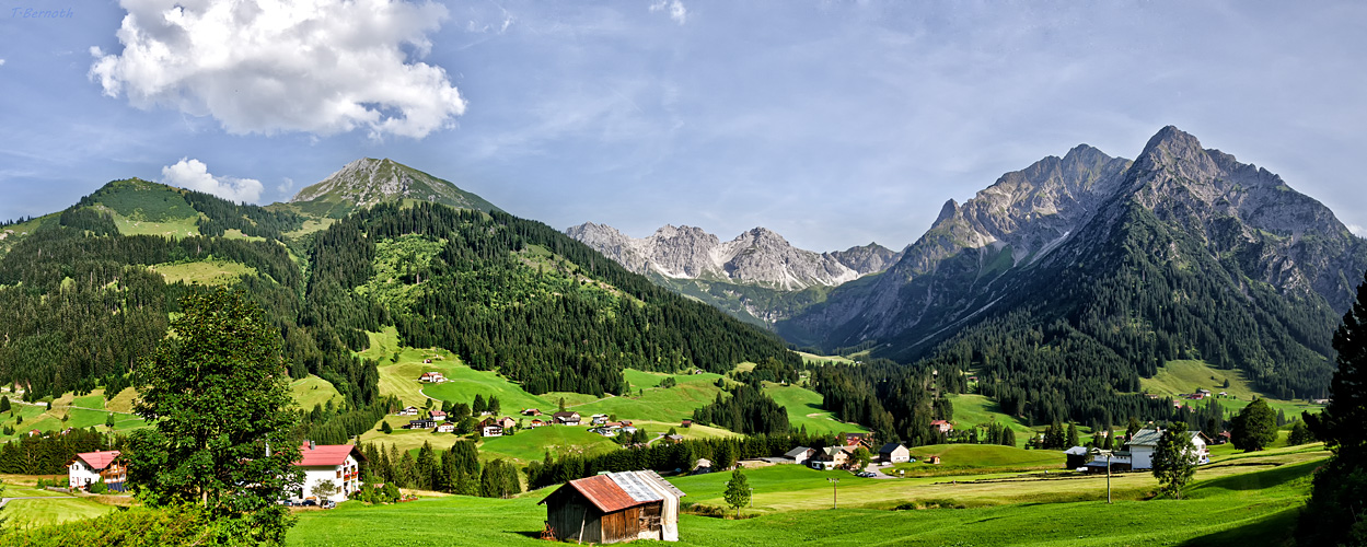 Panno "Hirschegg im Kleinwalsertal"