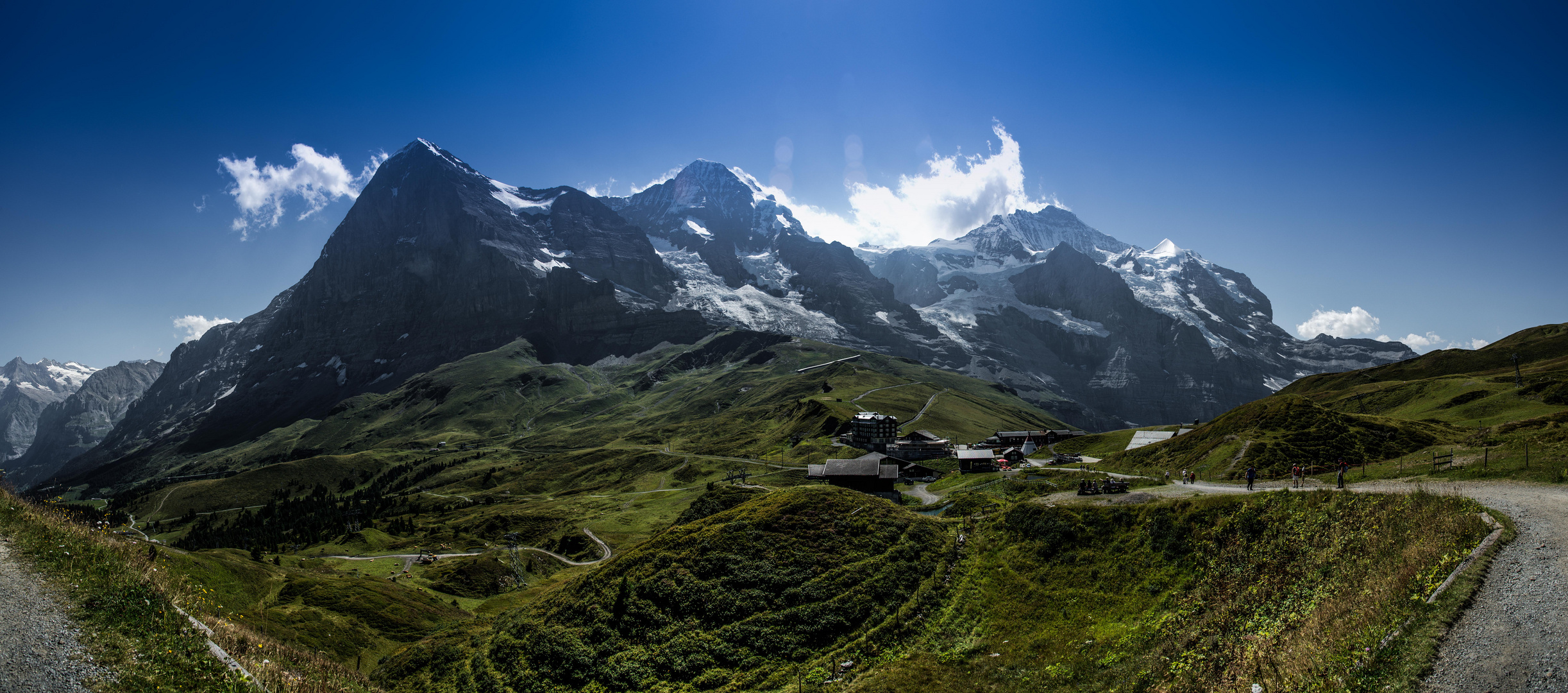 Pannorame Kleine Scheidegg