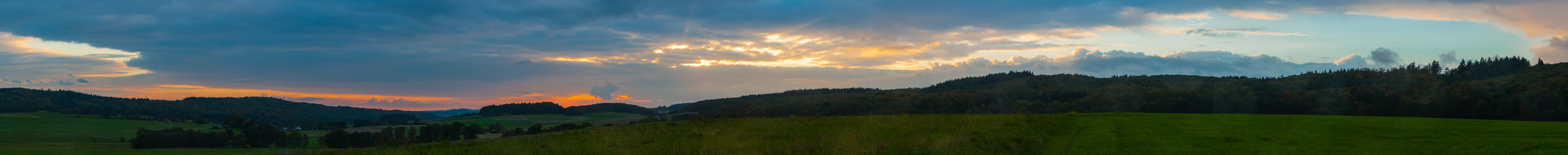 Pano Abendhimmel-