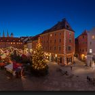 << Pano am Lucrezia Markt am Haidplatz in Regensburg >>