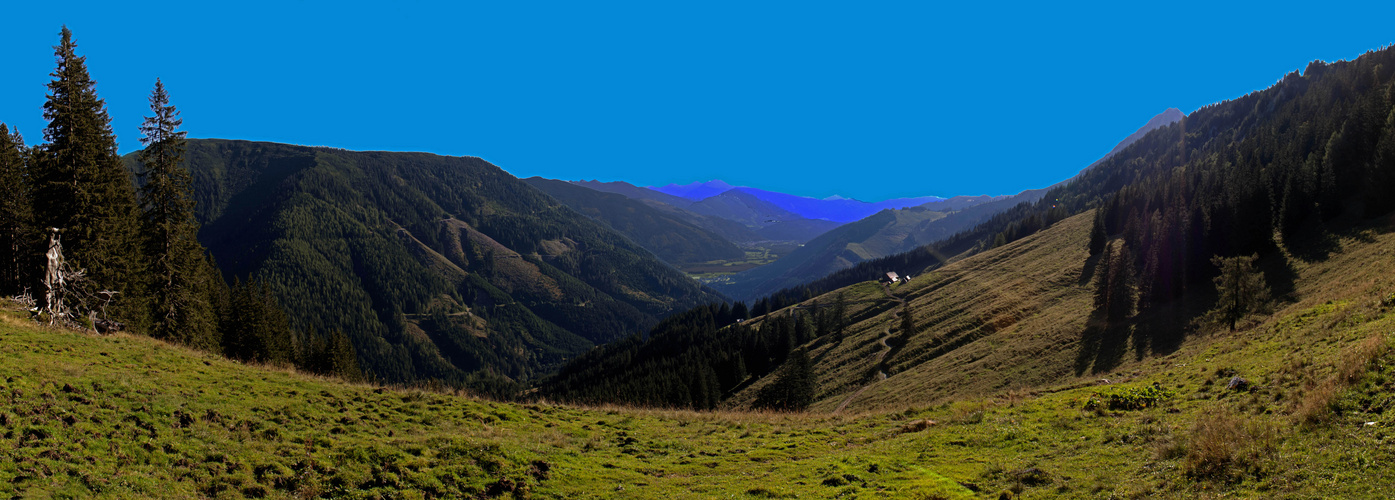 Pano- Blick in die Steiermark- Gesäuse