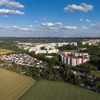 Pano des Märkischen Viertels Berlin aus der Vogelschau