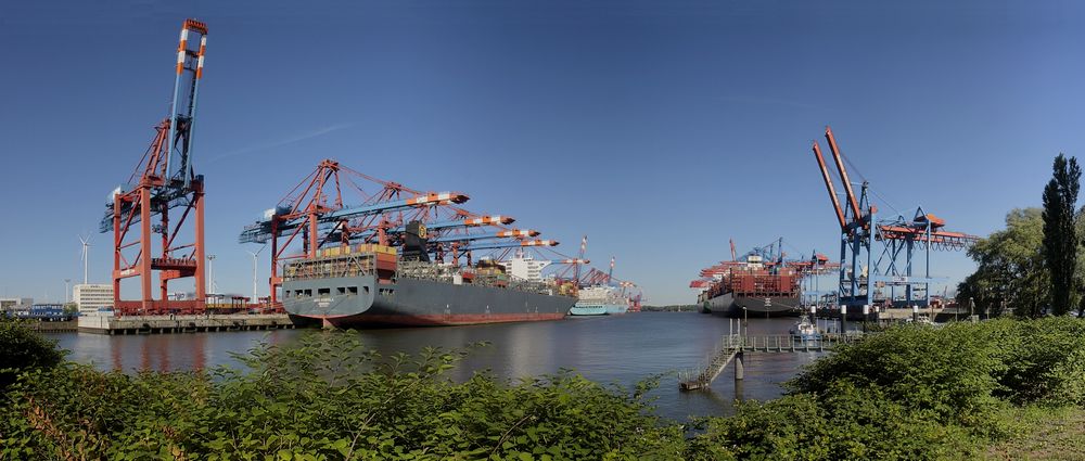 Pano EuroGate und Burchard-Kai