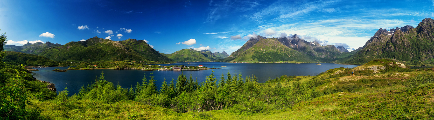 Pano fantastische Lofoten