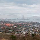 Pano Frederikshavn im Seenebel