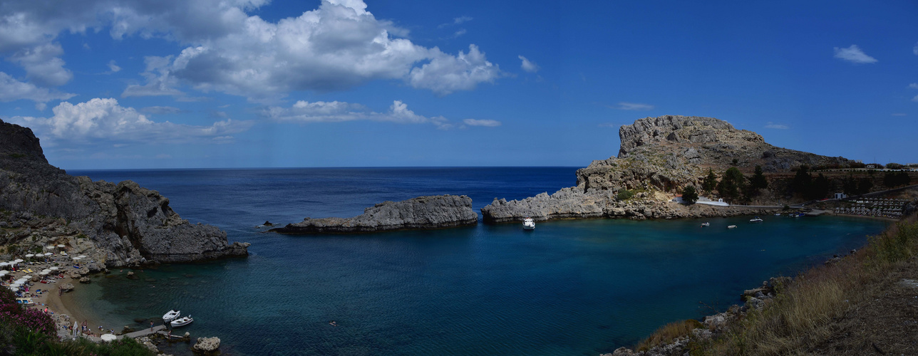 Pano Lindos Rückseite