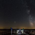 Pano-Milchstraße über Federsee