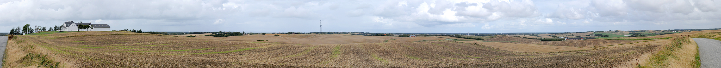 Pano nach der Ernte