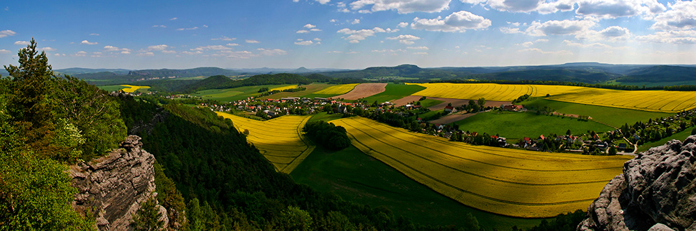 Pano - (Raps-) Blick vom Papststein