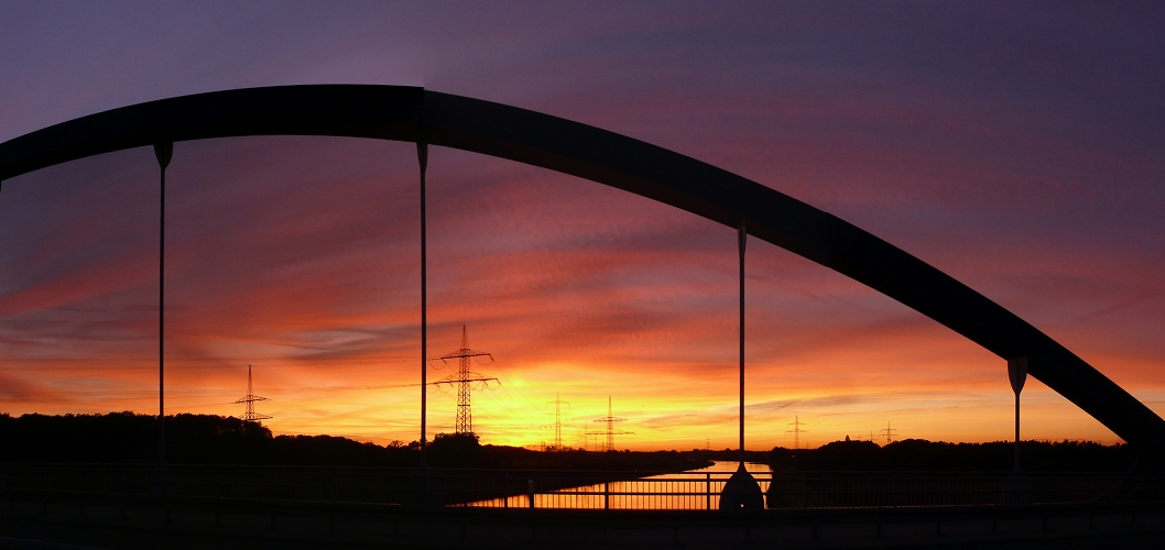 Pano Sonnenuntergang