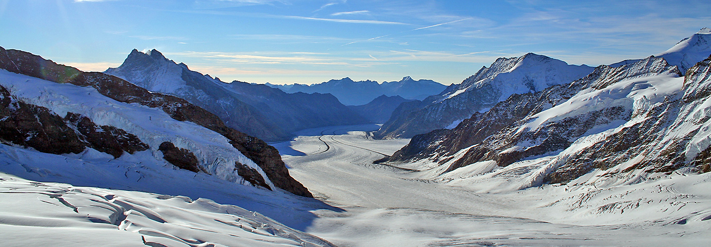 Pano vom 2799 m hohen Konkordiplatz