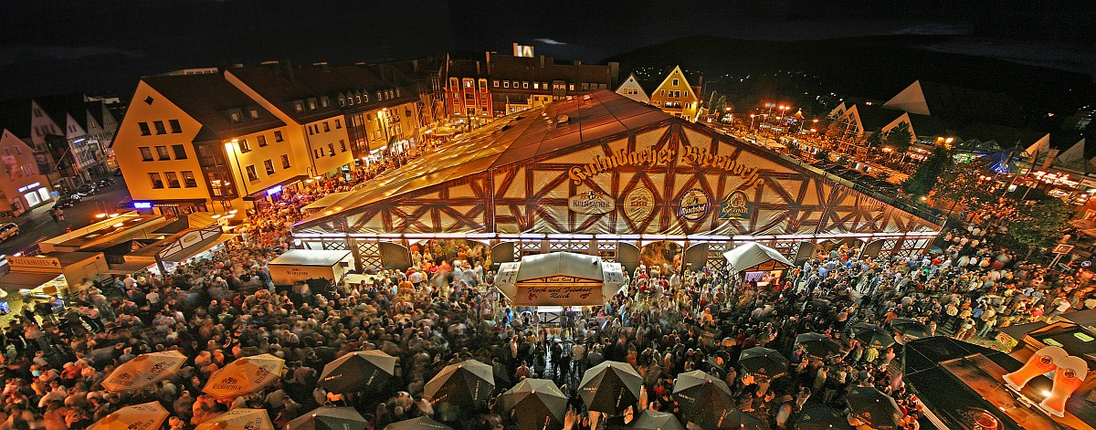 Pano vom Kulmbacher Bierfest Foto & Bild | panorama, techniken