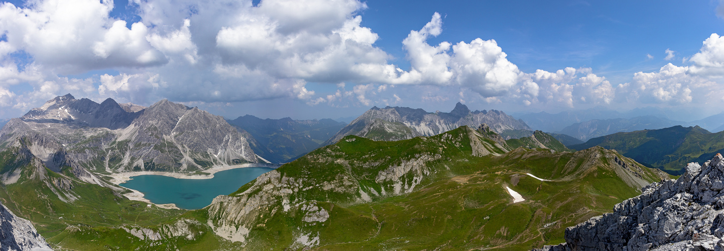 Pano vom Lünersee