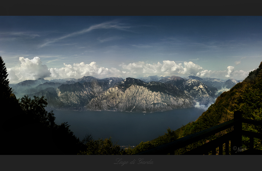 Pano vom Monte Baldo