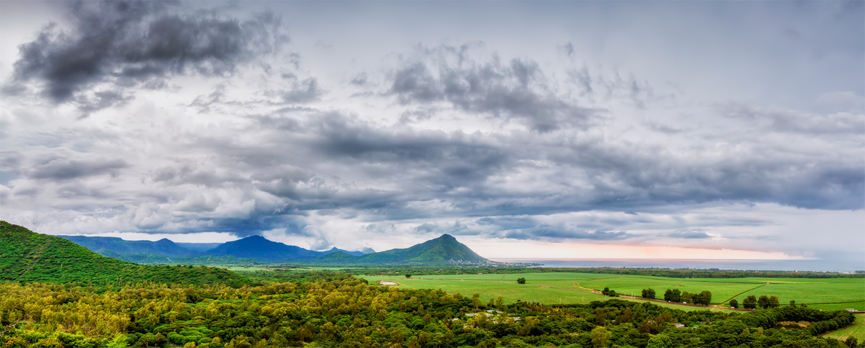 Pano von Casela Nationalpark