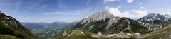 Pano von der Bergstation der Jennerbahn