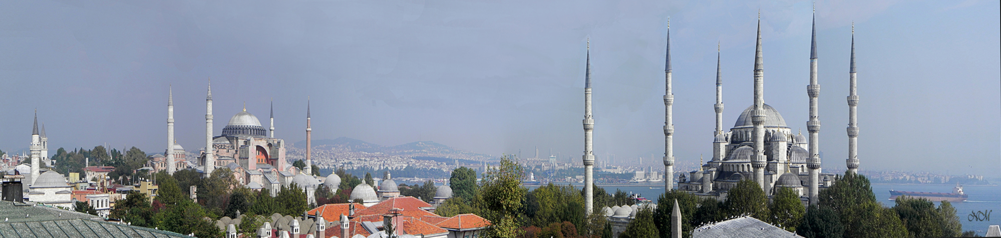 Panoram über Sultanahmet