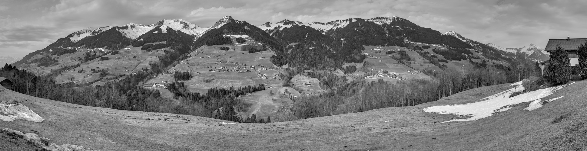 Panorama  2021-03-04  Großes Walsertal - Teilbereich
