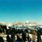 Panorama al Passo Sella