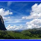 Panorama al Passo Sella