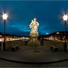 Panorama Alte Mainbrücke in Würzburg