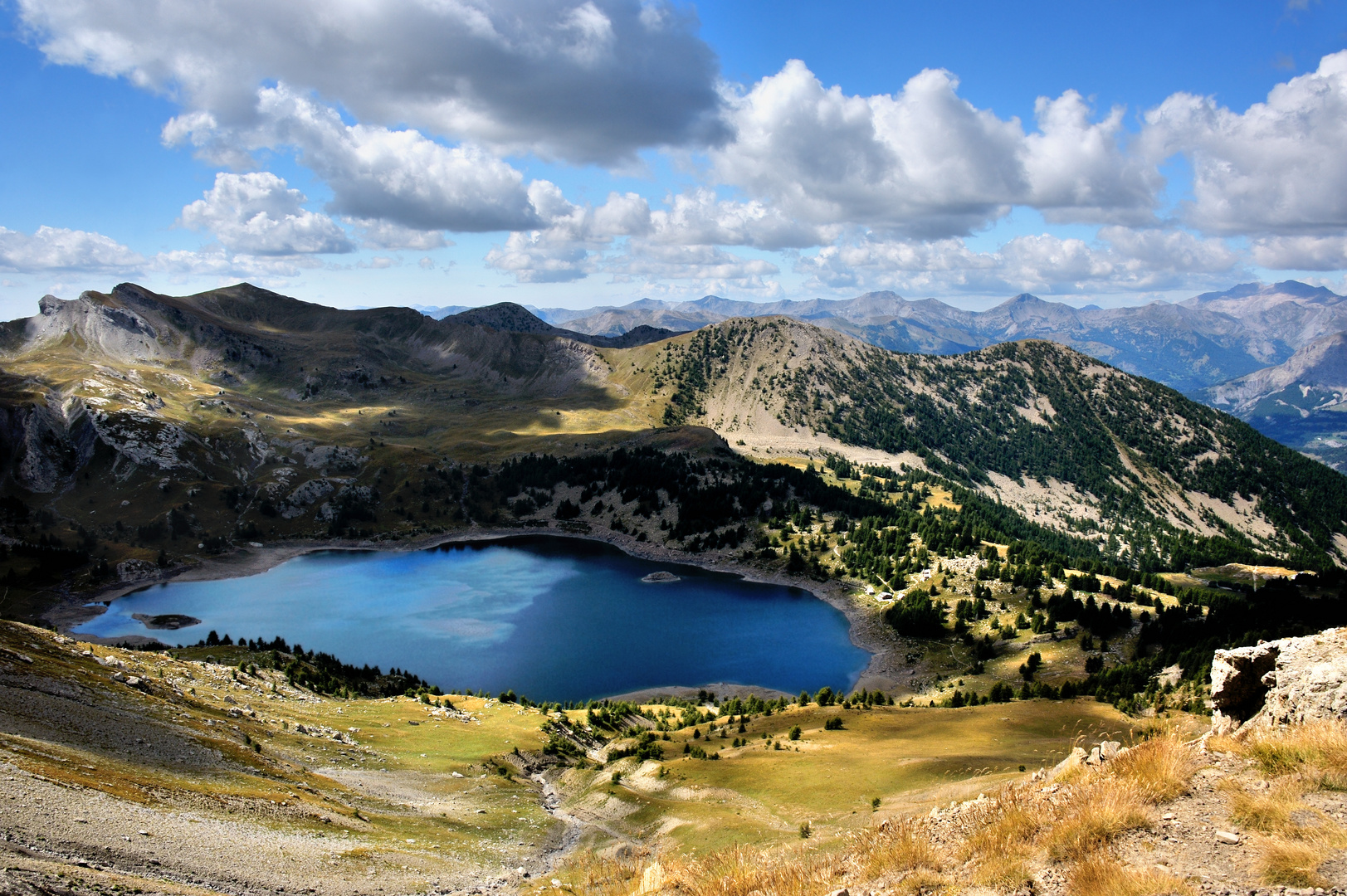 Panorama am Lac d'Allos