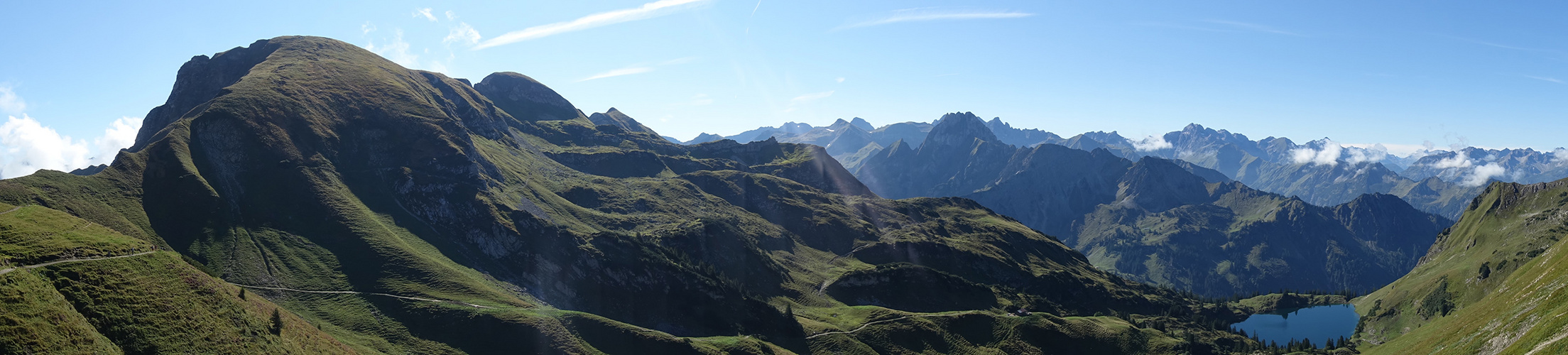 Panorama am Nebelhorn