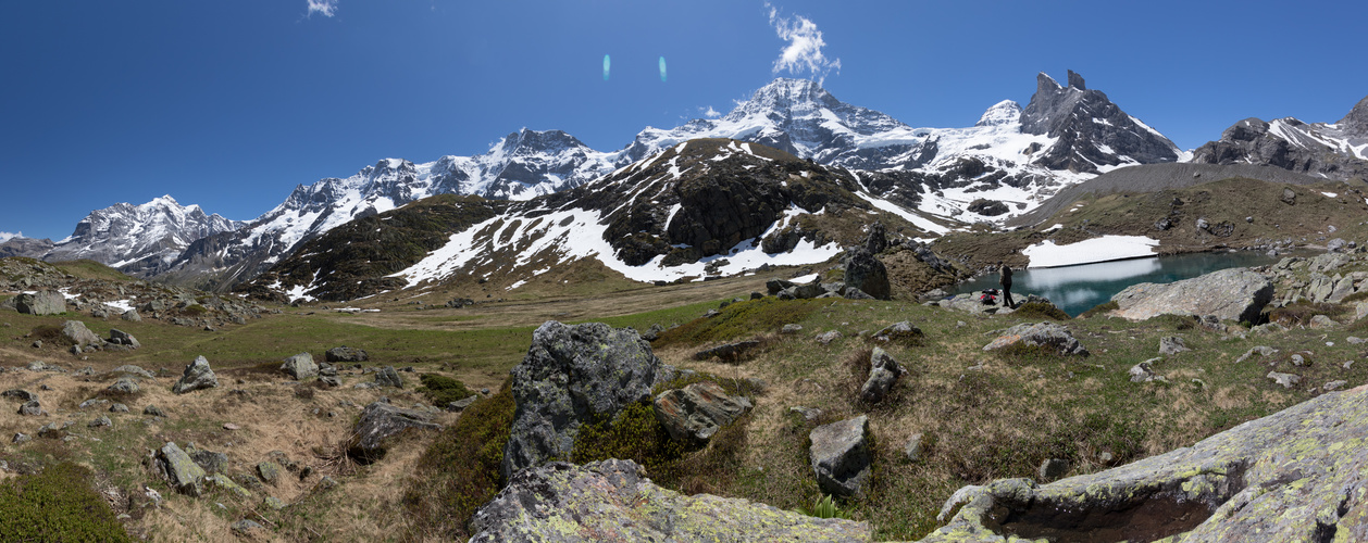 Panorama am Oberhorensee