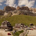 Panorama am Passo Pordoi