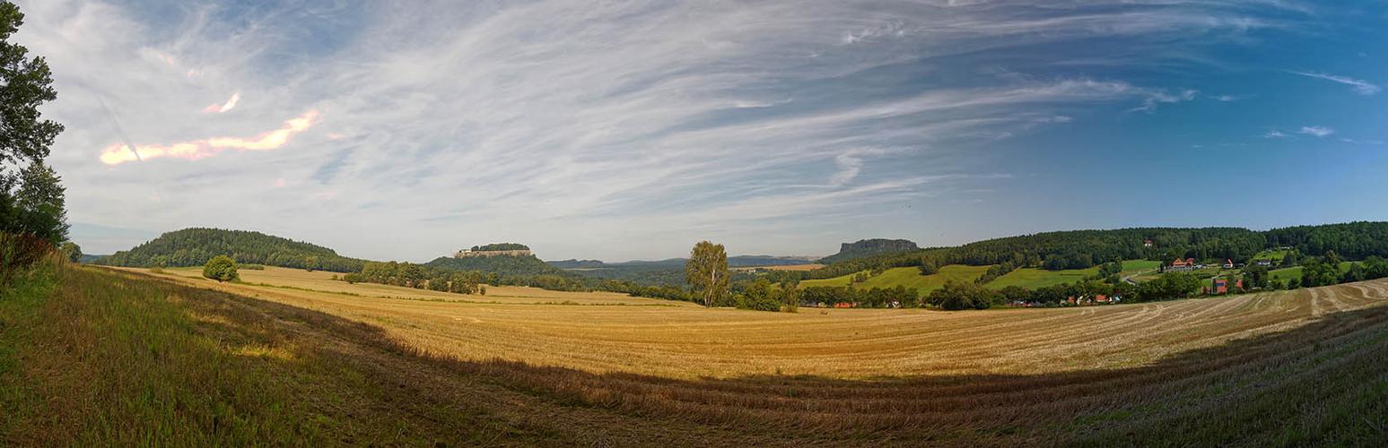 Panorama am Pfaffenstein